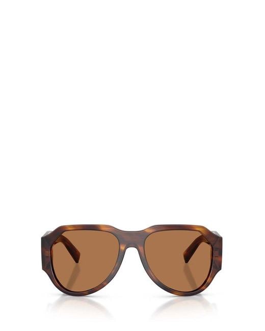 Dolce & Gabbana Multicolor Geometric Frame Sunglasses for men