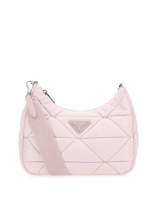 Prada Pink Pastel Re-nylon Shoulder Bag