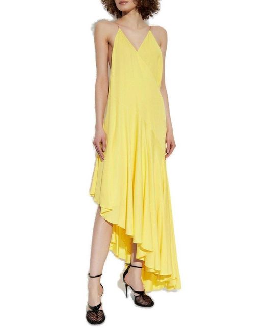 Alaïa Yellow Maxi Dresses