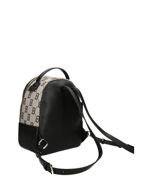 Liu Jo Multicolor Clutch Detailed Jacquard Backpack