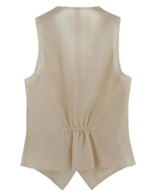 Tagliatore Natural Giselle V-Neck Vest