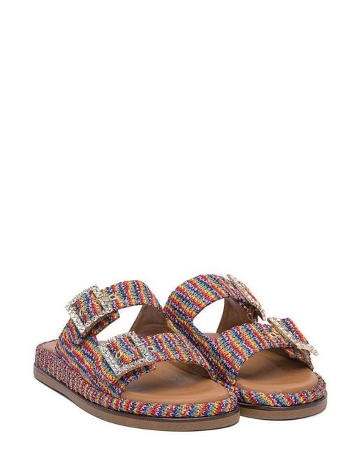 Alibi Pink Greta Slide Sandals
