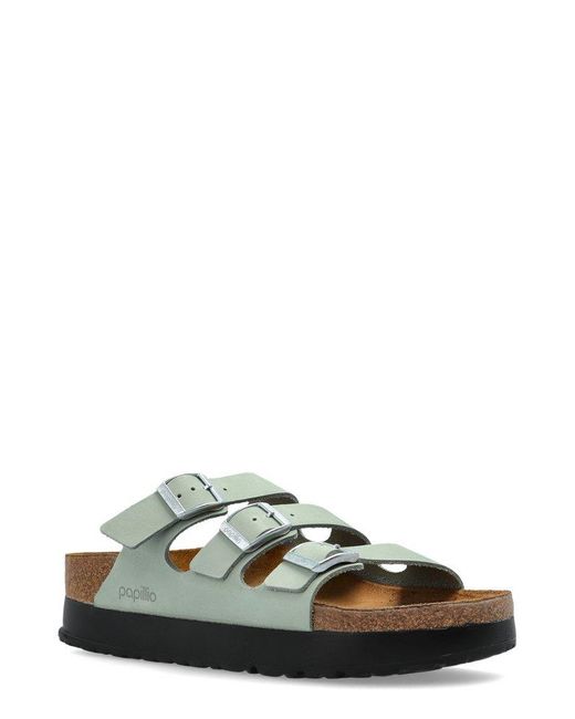 Birkenstock Green X Papillio Buckle Sandals