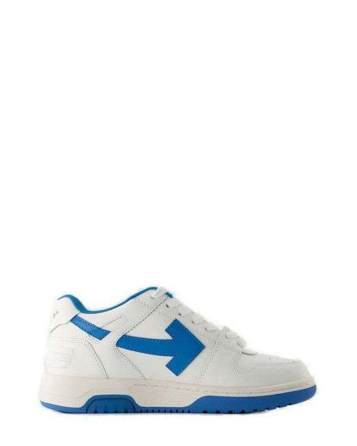 Off-White c/o Virgil Abloh Out Of Office Lace-up Sneakers in Blue | Lyst UK