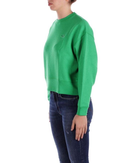 Lacoste Green Oversized Sweatshirt