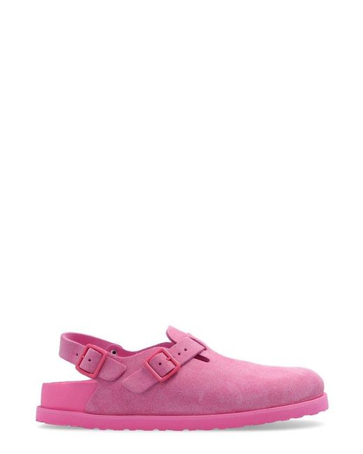 Birkenstock Pink Tokio Ii Slip-on Slingback Sandals