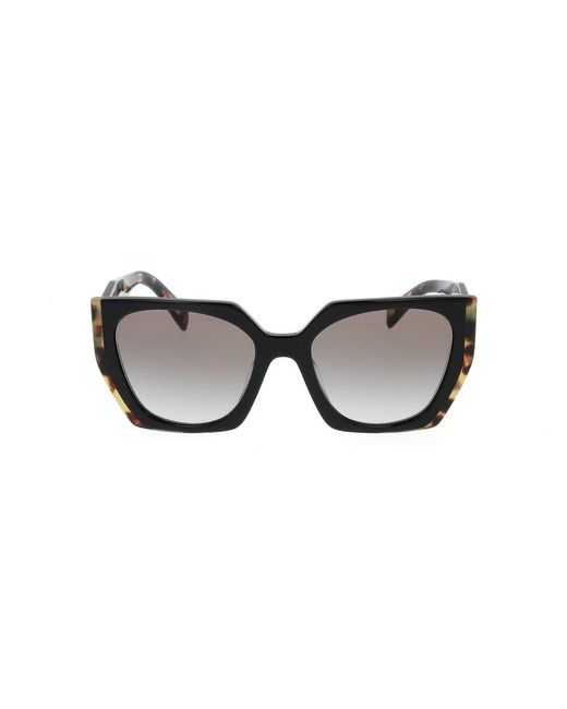 Prada Black Cat-eye Sunglasses