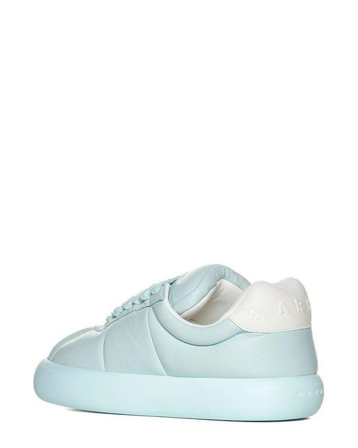 Marni Blue Padded Low-top Sneakers for men