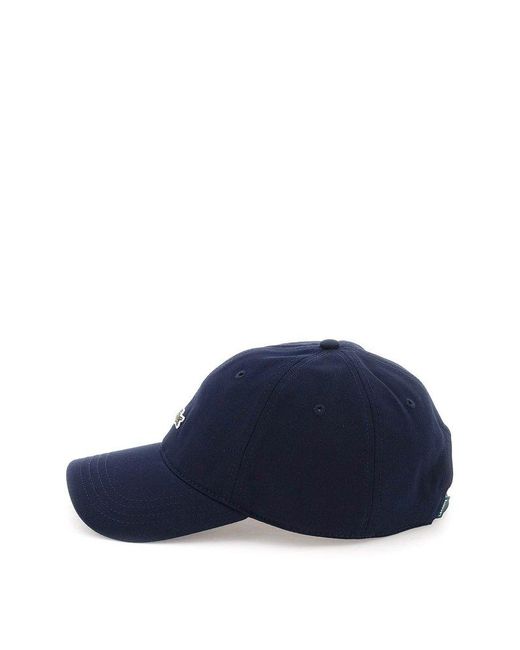 Lacoste Blue Twill Cap for men