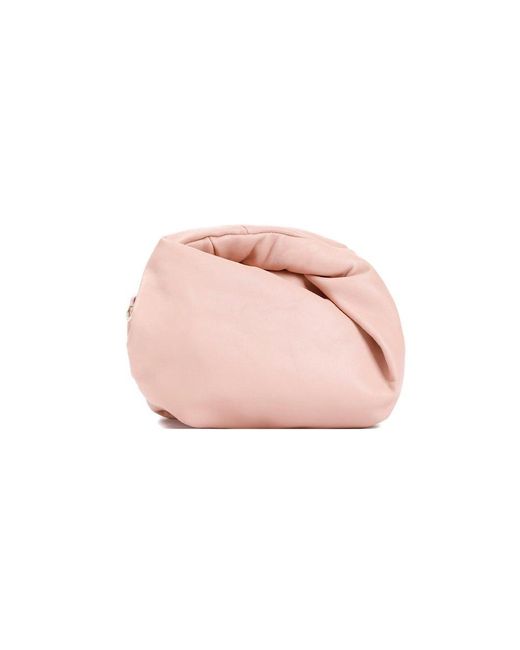 Dries Van Noten Pink Twisted Zip-up Tote Bag