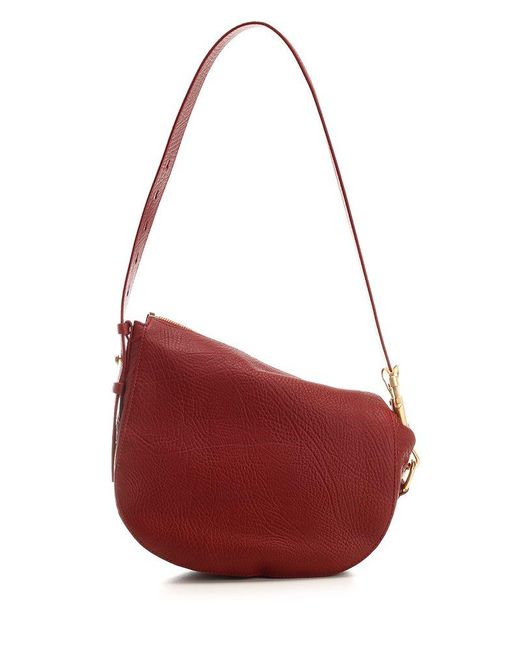 Burberry Red Knight Small Shoulder Bag