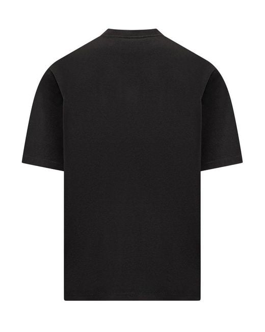 Marcelo Burlon Black County Of Milan Optical Cross T-shirt for men