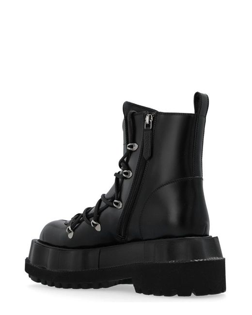 Gucci Black Platform Boots