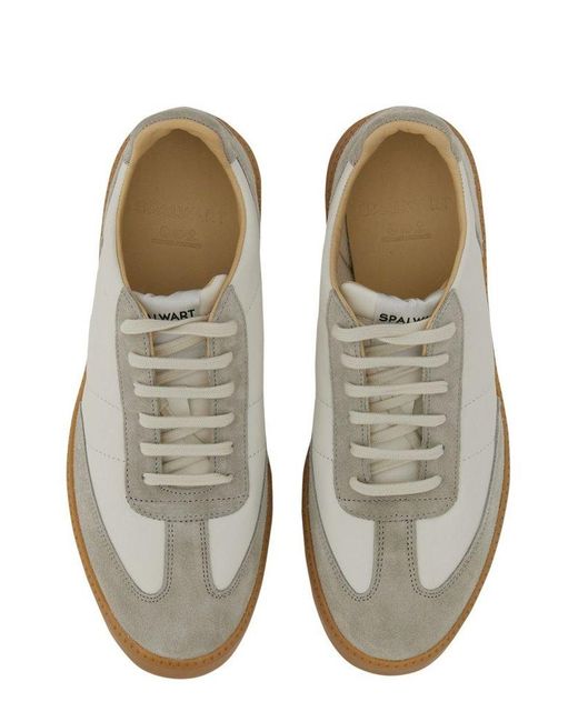 Spalwart White Smash Low Classic Sneakers