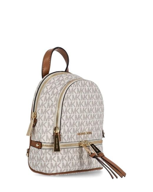 MICHAEL Michael Kors Natural Rhea Mini Backpack