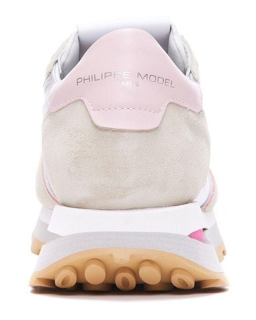 Philippe Model White Tropez 2.1 Lace-up Sneakers