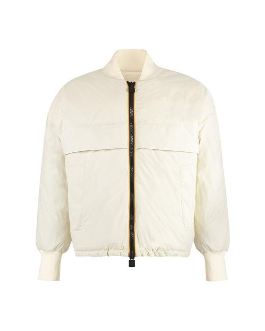 K-Way Natural Technical Fabric Bomber Jacket for men