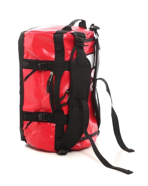 The North Face Red Base Camp D-zipped Duffel Bag for men