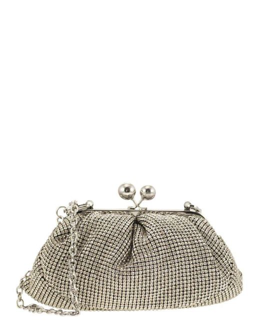 Weekend by Maxmara Metallic All-Over Embellished Pasticcino Bag