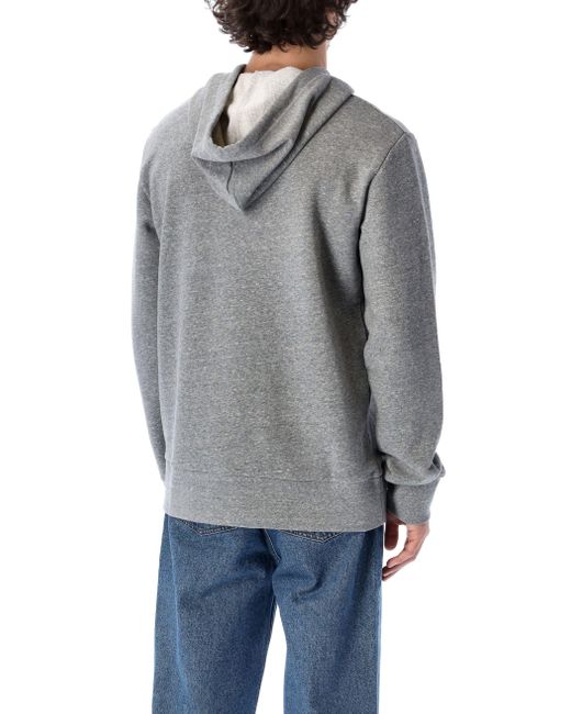 grey drawstring hoodie