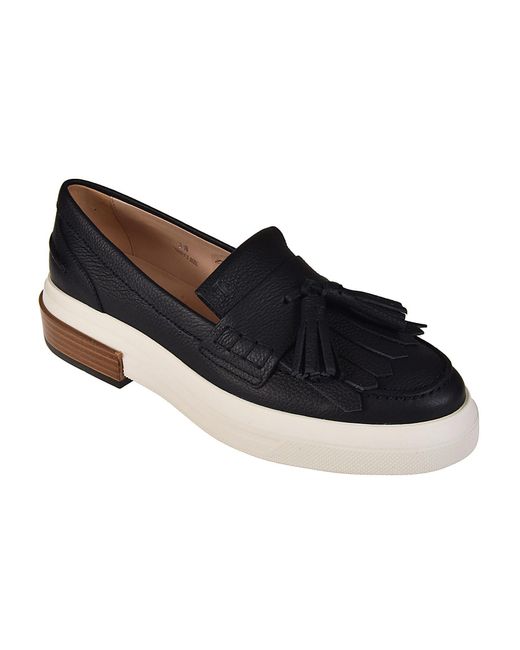 tods tassel loafers