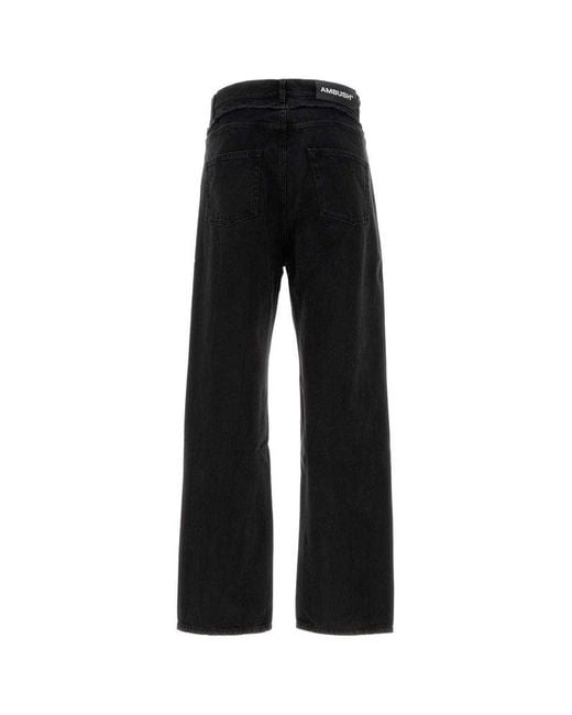 Ambush Black Denim Jeans for men