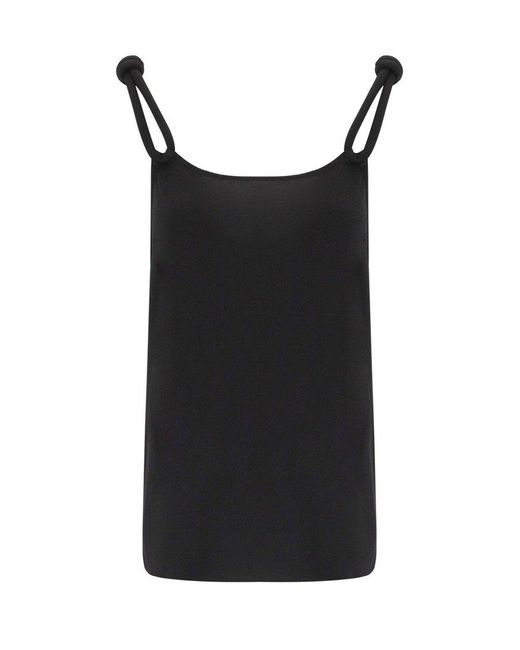 Max Mara Black Faida Sleeveless Top