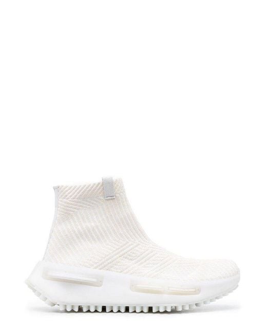 Adidas Originals White Nmd_s1 Sock Sneakers