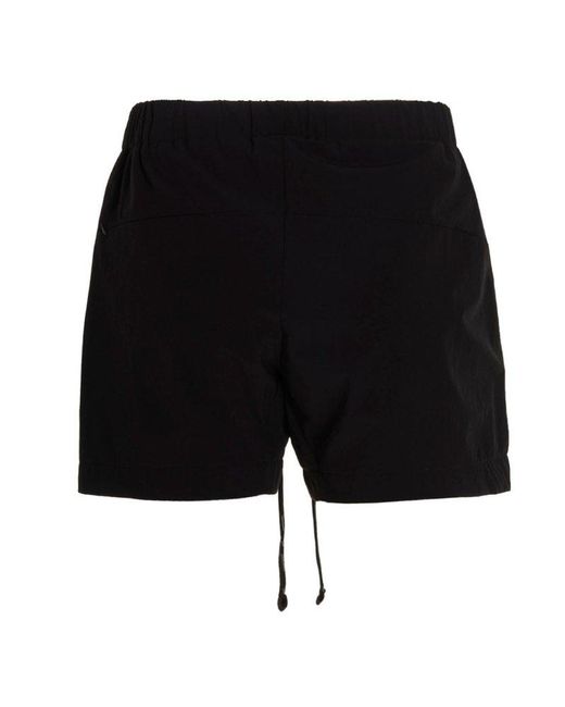 Thom Krom Black Drawstring Swim Shorts for men