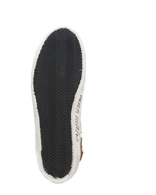 Golden Goose Deluxe Brand White Slide Classic Sneakers for men