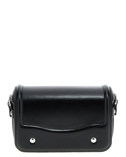 Lemaire Black Ransel Mini Satchel Crossbody Bags