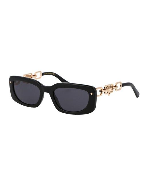 Chiara Ferragni Black Cf 7015/s Sunglasses
