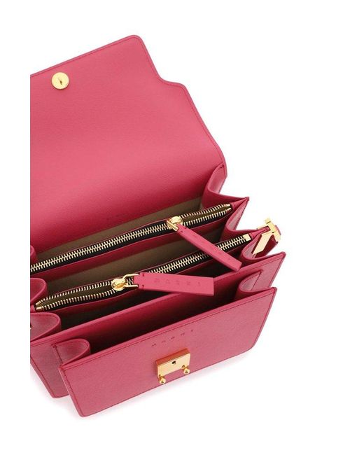Marni Pink Medium 'trunk' Bag