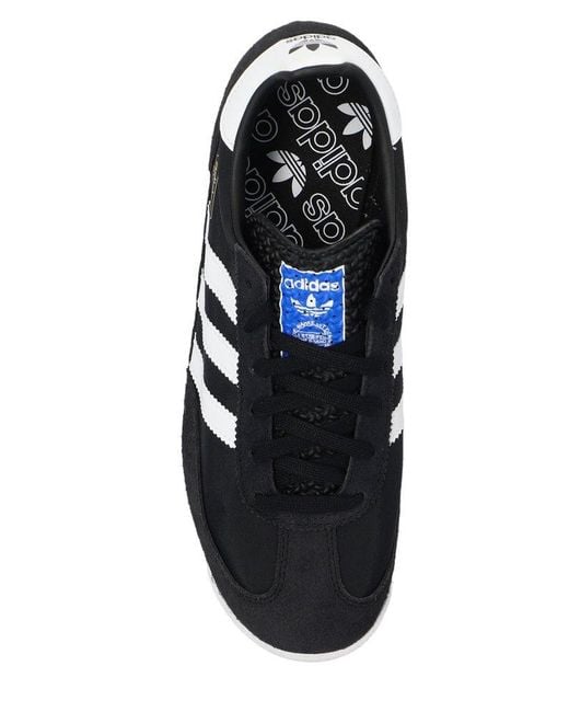 Adidas Originals Black Sl 72 Rs Lace-up Sneakers