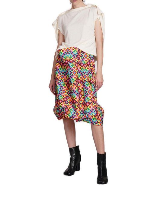 Comme des Garçons Multicolor Skirt