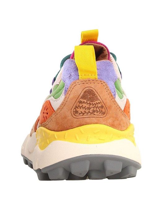 Flower Mountain Multicolor Yamano 3 Lace-Up Sneakers