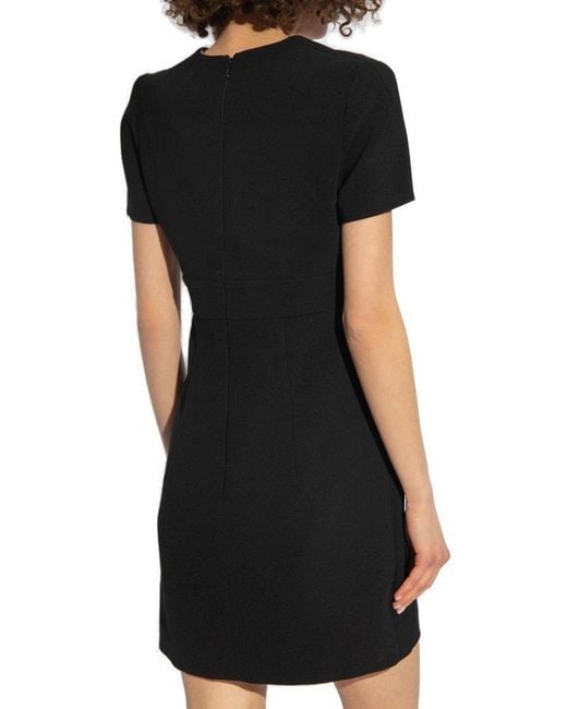 DSquared² Black V-neck Dress,