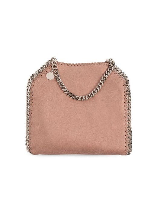 Stella McCartney Pink Falabella Mini Top Handle Bag