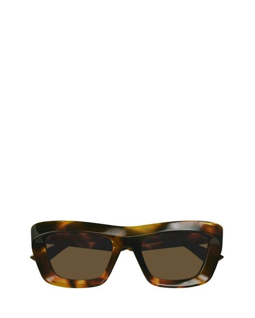 Bottega Veneta Black Classic Cat Eye Sunglasses