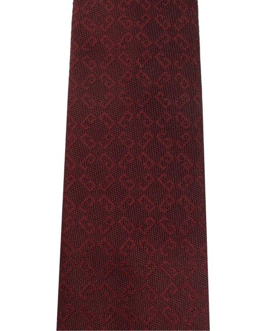 Givenchy Purple Silk Tie, for men
