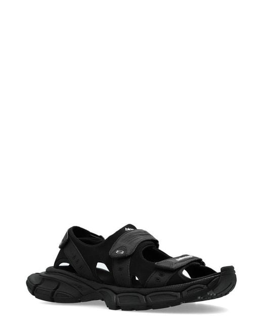 Balenciaga Black ‘3Xl’ Sandals for men