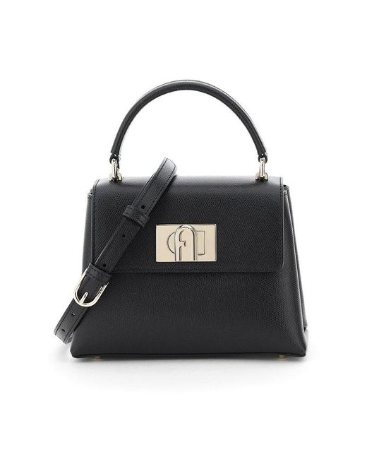 Furla Black 1927 Top Handle Mini Bag