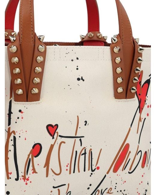Christian Louboutin Pink Frangibus Tote Bag