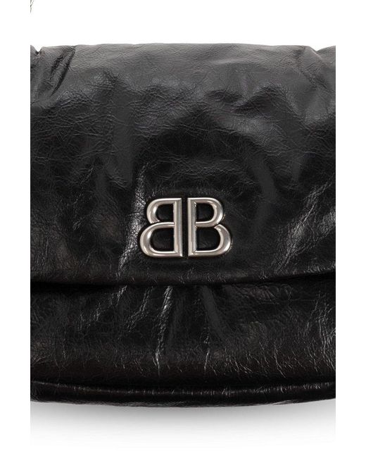 Balenciaga Black ‘Monaco Medium’ Shoulder Bag