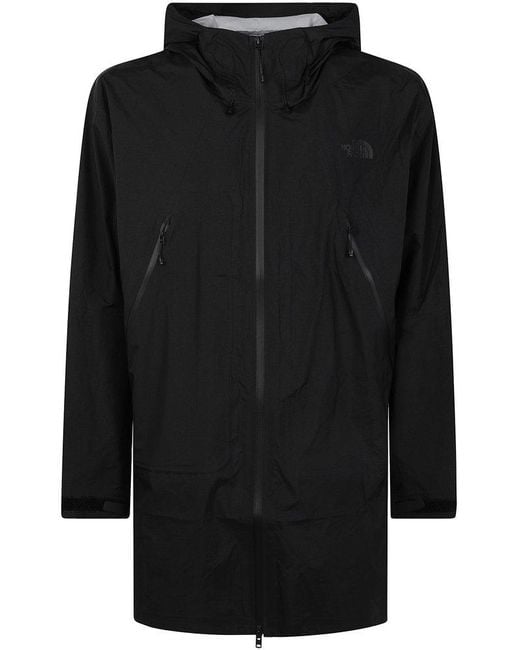 The North Face Black Packable Light Rain Park Raincoat for men