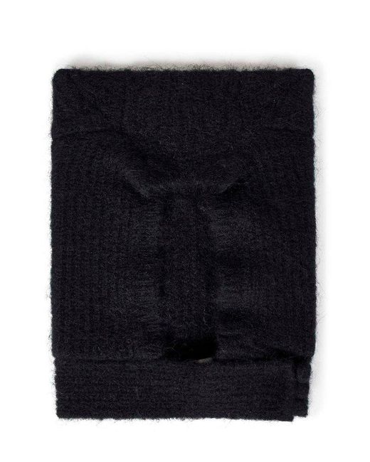 【関税込み】Knitted Horn Beanie Hat - Coperni - Wool - Black Knitted Horn Beanie – Coperni