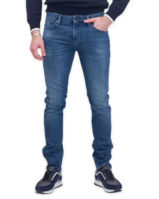 Emporio Armani Jeans 5 Pockets in Blue for Men | Lyst UK