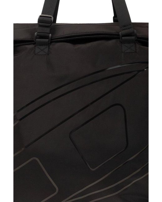 DIESEL Black ‘Drape’ Shopper Bag for men