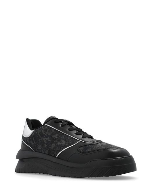 Versace Black Trainers for men