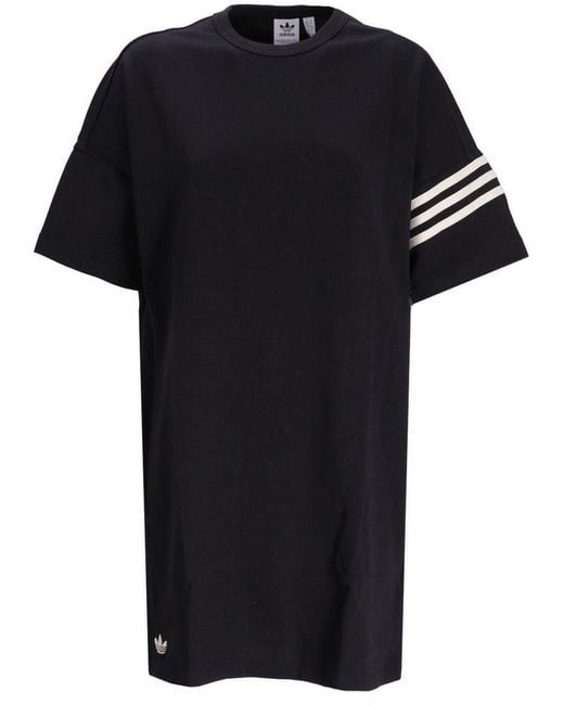 Adidas Originals Black Adicolor Neuclassics Mini T-shirt Dress